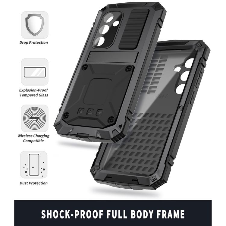 For Samsung Galaxy S25 5G R-JUST Life Waterproof Dustproof Shockproof Phone Case
