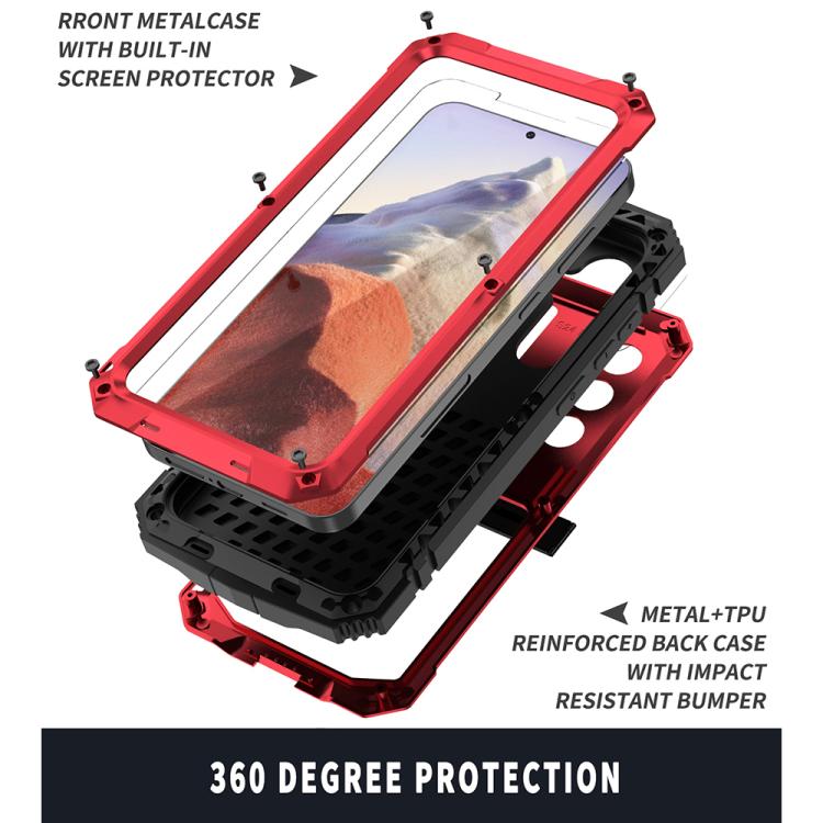 For Samsung Galaxy S25 5G R-JUST Life Waterproof Dustproof Shockproof Phone Case