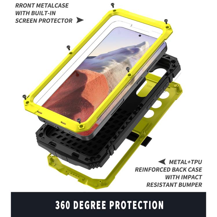 For Samsung Galaxy S25 5G R-JUST Life Waterproof Dustproof Shockproof Phone Case