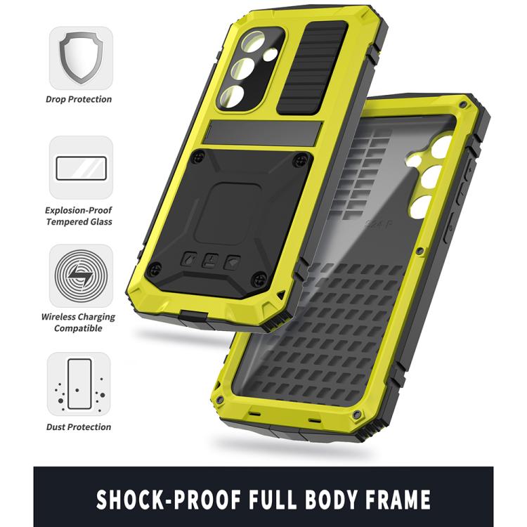 For Samsung Galaxy S25 5G R-JUST Life Waterproof Dustproof Shockproof Phone Case