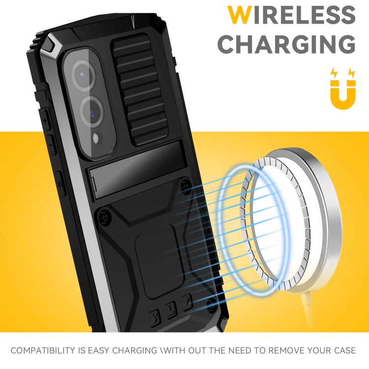 For Samsung Galaxy S25 Edge 5G R-JUST Life Waterproof Dustproof Shockproof Phone Case