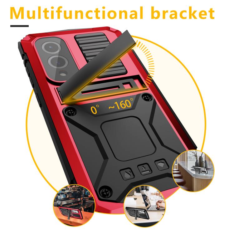 For Samsung Galaxy S25 Edge 5G R-JUST Life Waterproof Dustproof Shockproof Phone Case