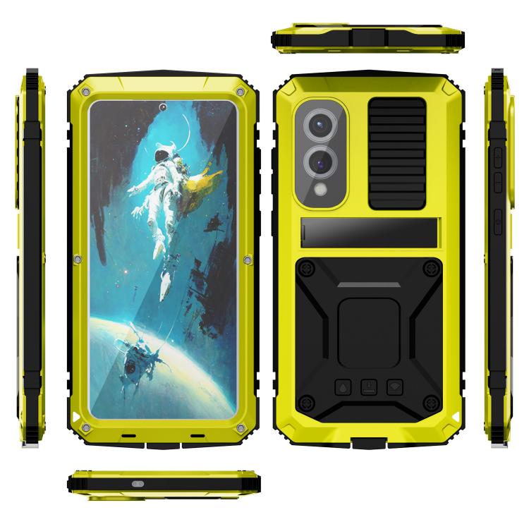 For Samsung Galaxy S25 Edge 5G R-JUST Life Waterproof Dustproof Shockproof Phone Case
