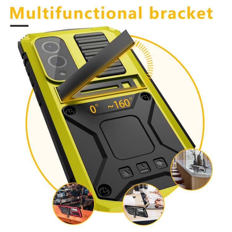 For Samsung Galaxy S25 Edge 5G R-JUST Life Waterproof Dustproof Shockproof Phone Case