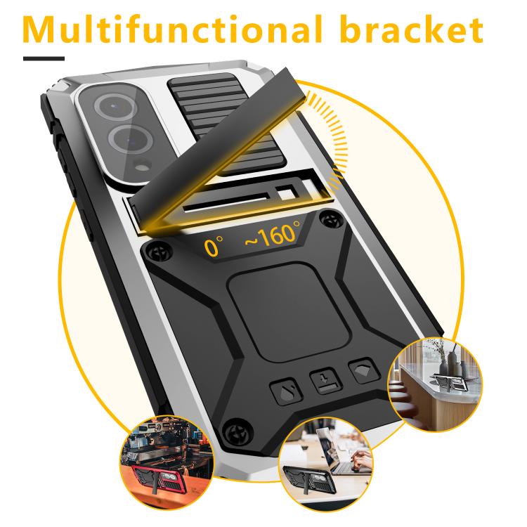 For Samsung Galaxy S25 Edge 5G R-JUST Life Waterproof Dustproof Shockproof Phone Case