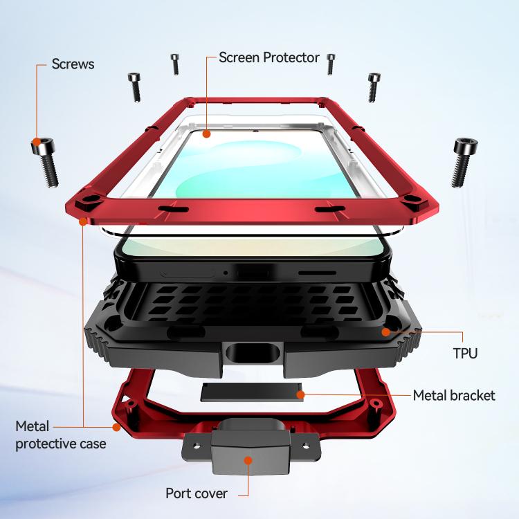 For Samsung Galaxy S26+ 5G R-JUST Life Waterproof Dustproof Shockproof Phone Case