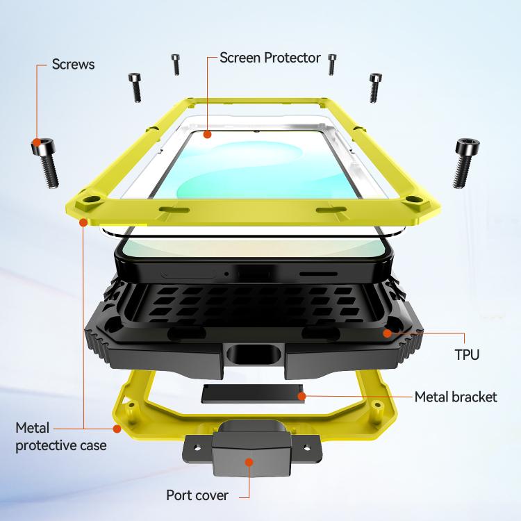 For Samsung Galaxy S26+ 5G R-JUST Life Waterproof Dustproof Shockproof Phone Case