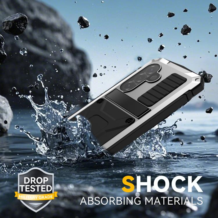 For Samsung Galaxy S26+ 5G R-JUST Life Waterproof Dustproof Shockproof Phone Case