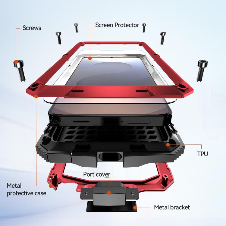For Samsung Galaxy S26 Ultra 5G R-JUST Life Waterproof Dustproof Shockproof Phone Case