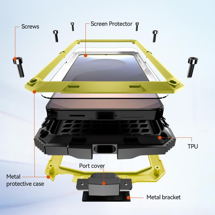 For Samsung Galaxy S26 Ultra 5G R-JUST Life Waterproof Dustproof Shockproof Phone Case