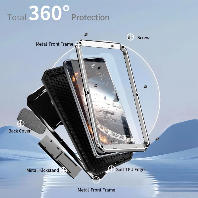 For Samsung Galaxy S25 Edge 5G R-JUST Sliding Camera Life Waterproof Holder Phone Case