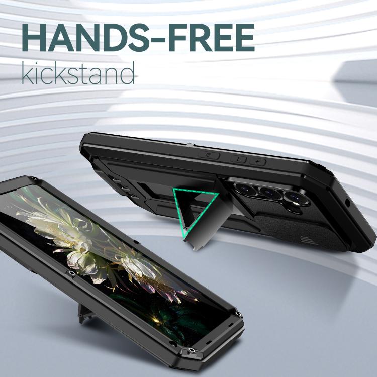 For Samsung Galaxy S26+ 5G R-JUST Sliding Camera Life Waterproof Holder Phone Case