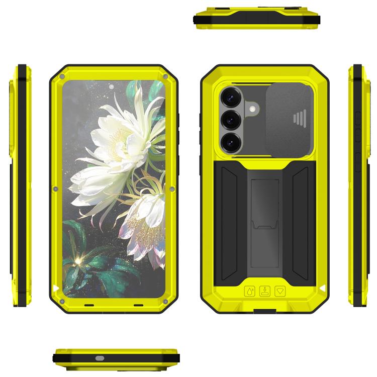 For Samsung Galaxy S26+ 5G R-JUST Sliding Camera Life Waterproof Holder Phone Case