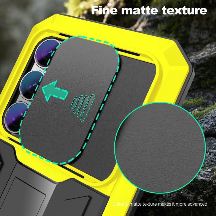 For Samsung Galaxy S26 Ultra 5G R-JUST Sliding Camera Life Waterproof Holder Phone Case