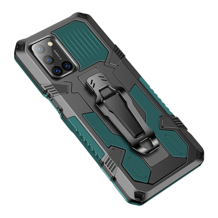 For OPPO Reno2 F Machine Armor Warrior Shockproof PC + TPU Protective Case