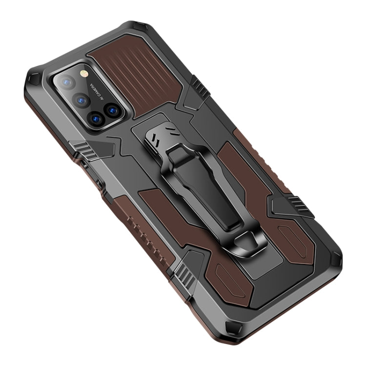 For OPPO Reno2 F Machine Armor Warrior Shockproof PC + TPU Protective Case