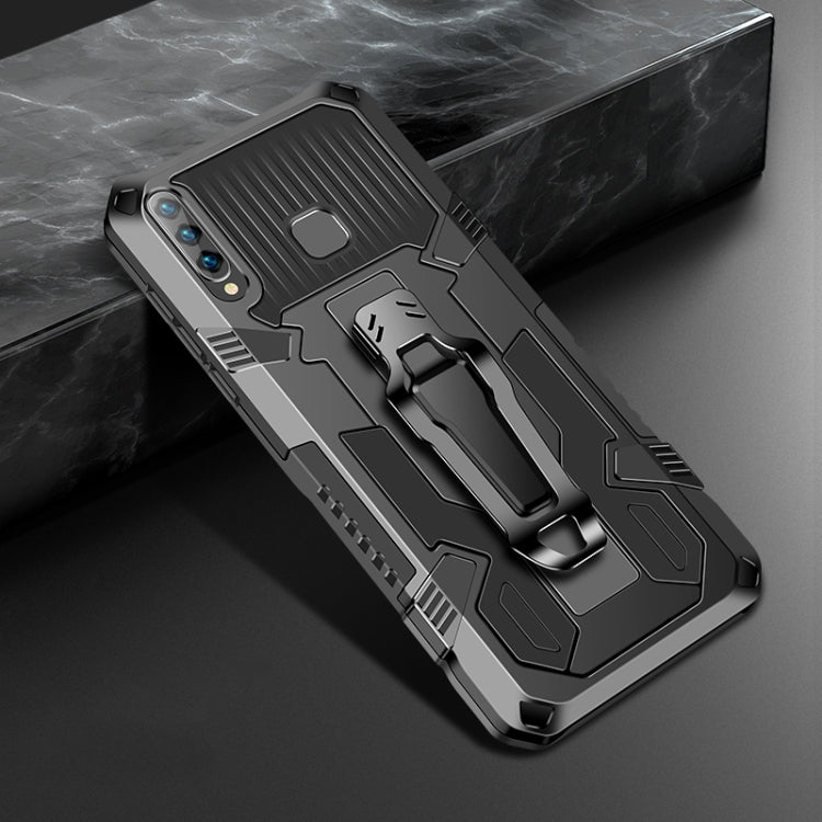 For Vivo Y17 Machine Armor Warrior Shockproof PC + TPU Protective Case