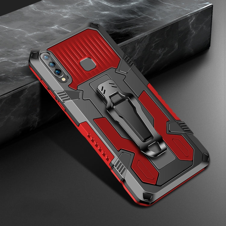For Vivo Y17 Machine Armor Warrior Shockproof PC + TPU Protective Case