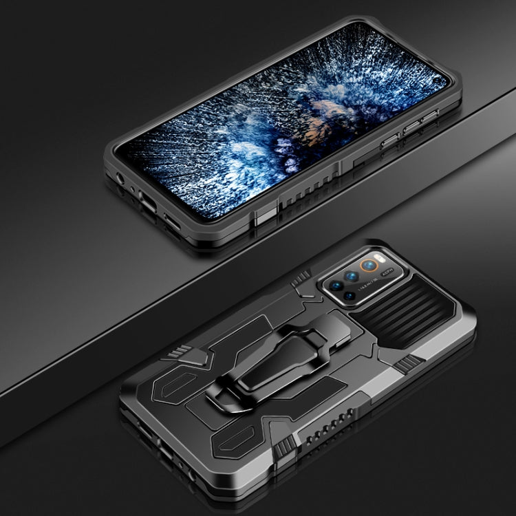 For Vivo Y17 Machine Armor Warrior Shockproof PC + TPU Protective Case