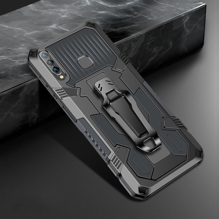 For Vivo Y17 Machine Armor Warrior Shockproof PC + TPU Protective Case