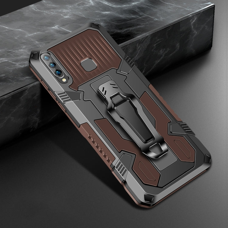 For Vivo Y17 Machine Armor Warrior Shockproof PC + TPU Protective Case