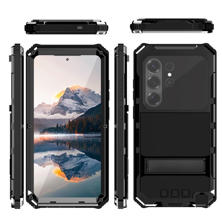 For Samsung Galaxy S26 Ultra 5G R-JUST Life Waterproof Dustproof Shockproof Holder Phone Case