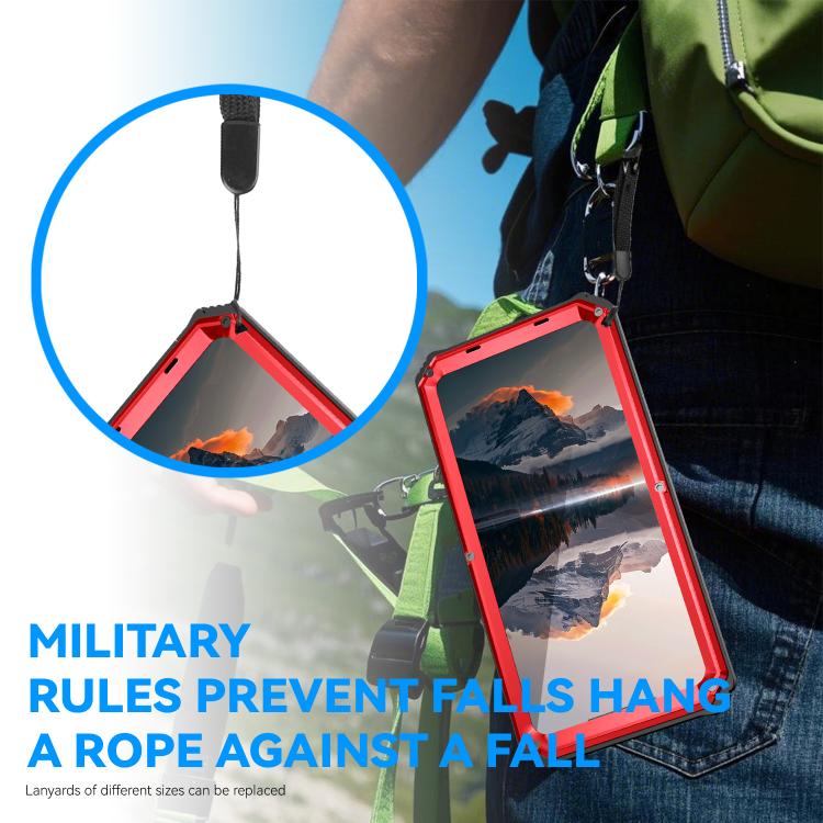 For Samsung Galaxy S26 Ultra 5G R-JUST Life Waterproof Dustproof Shockproof Holder Phone Case