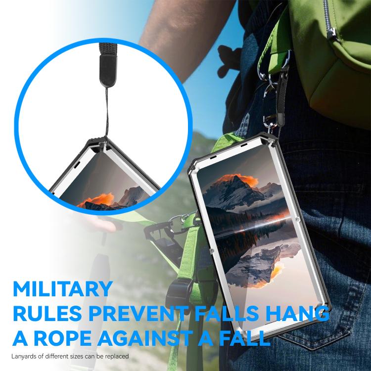 For Samsung Galaxy S26 Ultra 5G R-JUST Life Waterproof Dustproof Shockproof Holder Phone Case