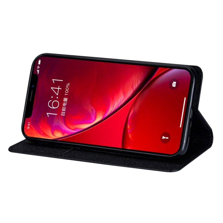 For iPhone 11 Pro Ultrathin Glitter Magnetic Horizontal Flip Leather Case with Holder & Card Slots