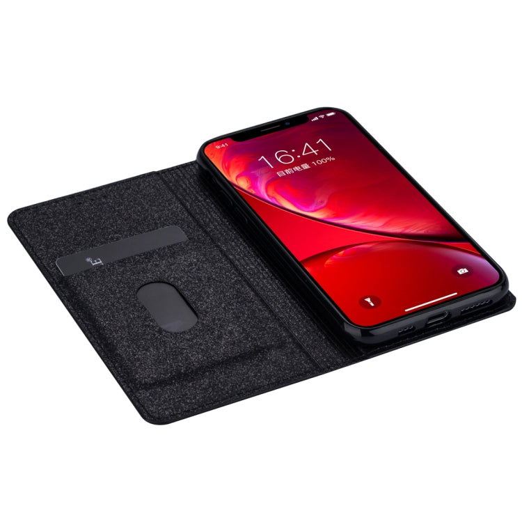 For iPhone 11 Pro Max Ultrathin Glitter Magnetic Horizontal Flip Leather Case with Holder & Card Slots