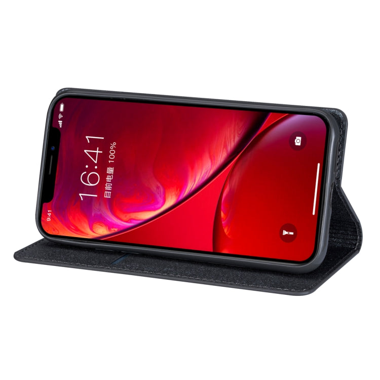For iPhone 11 Pro Max Ultrathin Glitter Magnetic Horizontal Flip Leather Case with Holder & Card Slots