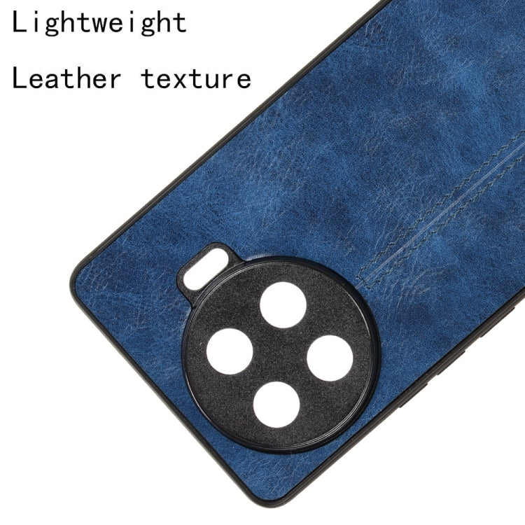 For For Tecno Spark 20 Pro+ 4G Cow Pattern Sewing Back Cover Phone Case
