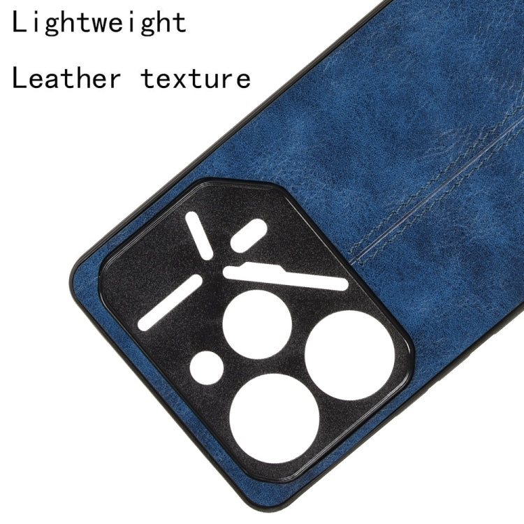 For Tecno Pova 6 Pro 5G Cow Pattern Sewing Back Cover Phone Case