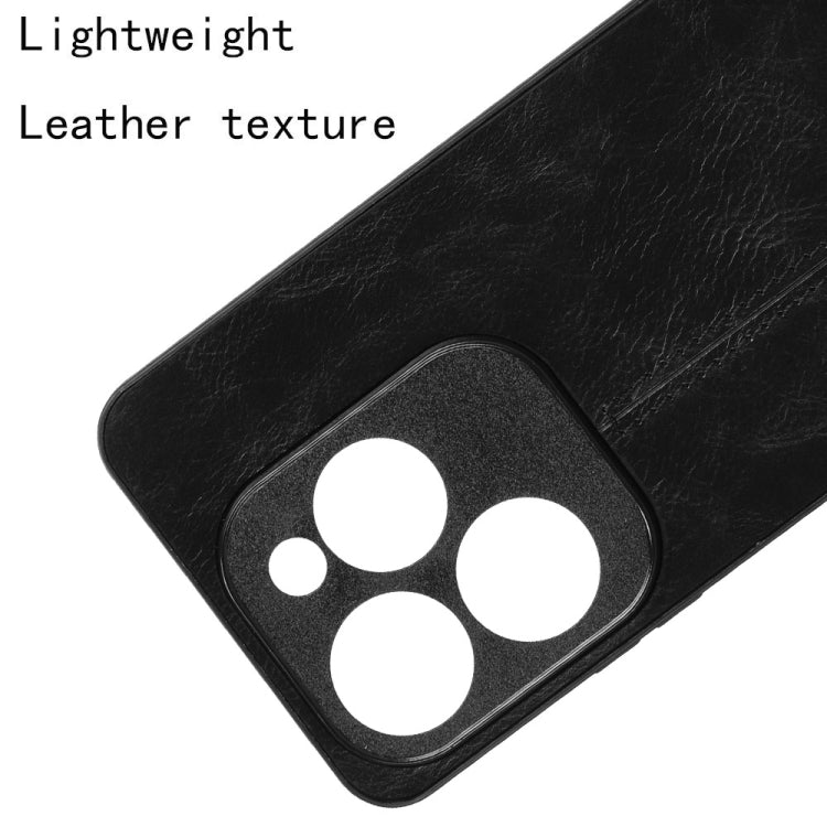 For Tecno Spark 20 Pro 4G Cow Pattern Sewing Back Cover Phone Case