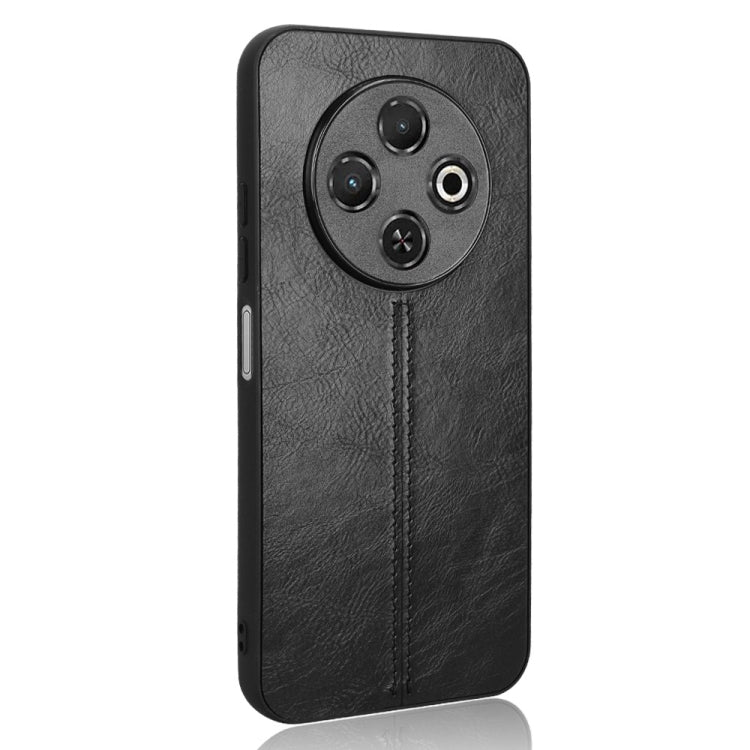 For Tecno Spark 30C Cow Pattern Sewing Back Cover Phone Case