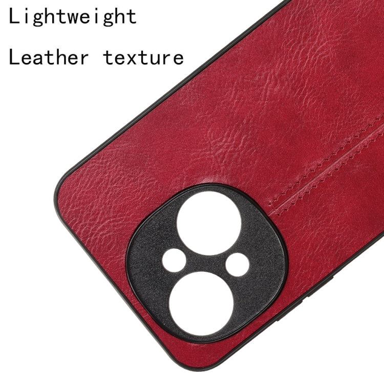 For Tecno Spark Go 1 Cow Pattern Sewing Back Cover Phone Case