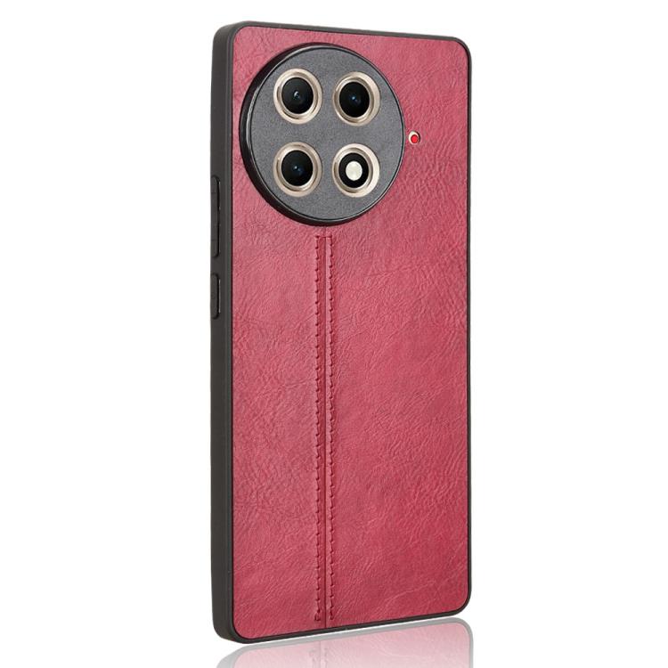 For Tecno Camon 30S / Camon 30S Pro Cow Pattern Sewing Back Cover Phone Case