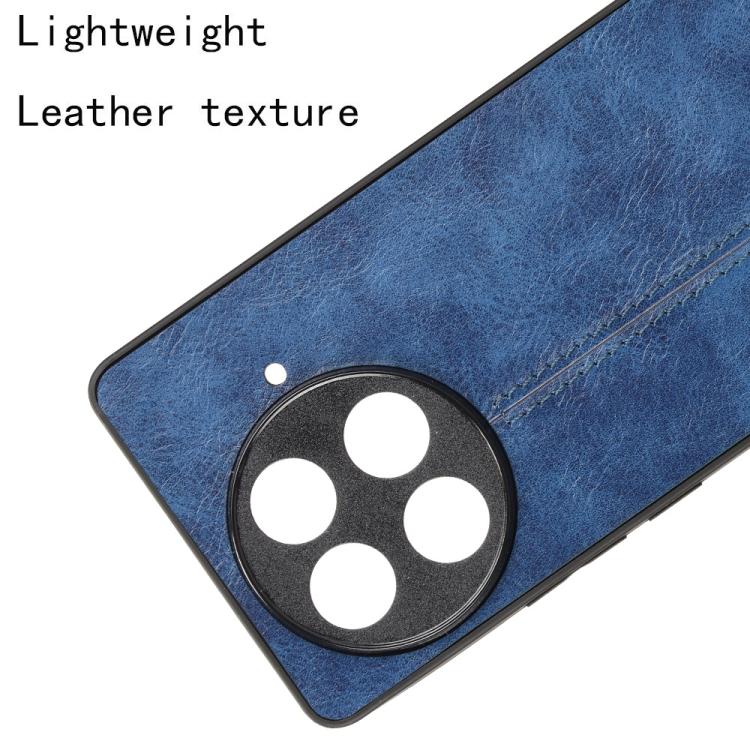 For Tecno Camon 30S / Camon 30S Pro Cow Pattern Sewing Back Cover Phone Case
