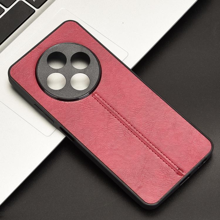 For Tecno Spark 30 4G Cow Pattern Sewing Back Cover Phone Case