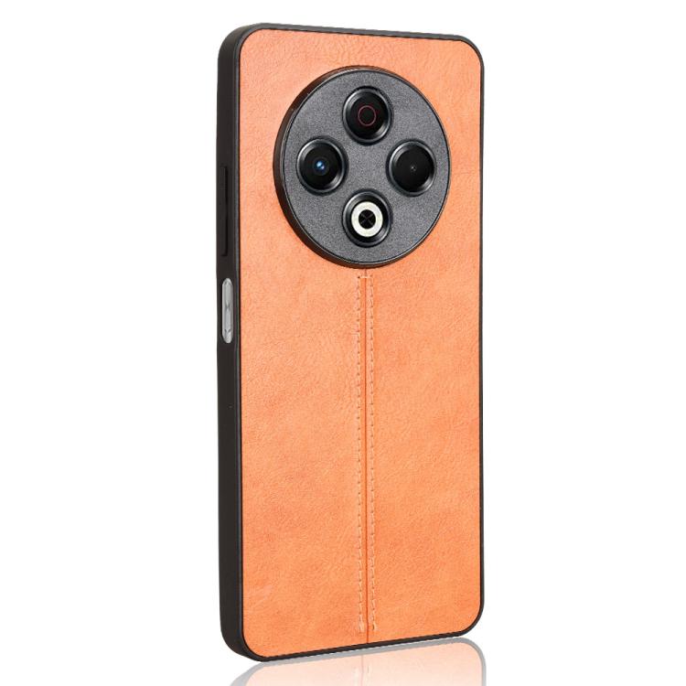 For Tecno Spark 30 4G Cow Pattern Sewing Back Cover Phone Case