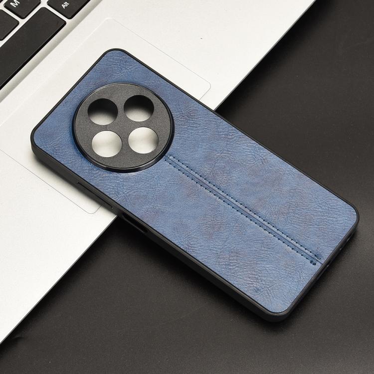 For Tecno Spark 30 4G Cow Pattern Sewing Back Cover Phone Case