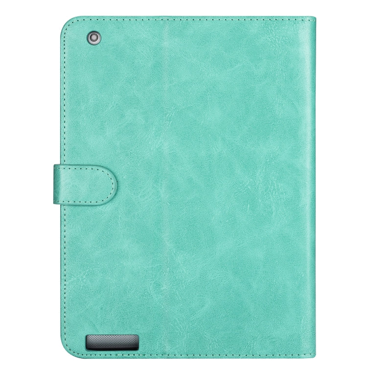 For iPad 1 / 2 / 3 / 4 Tablet Fashion Calf Texture Zipper Horizontal Flip Leather Case with Stand & Card Slots & Wallet & Wake-up / Sleep Function