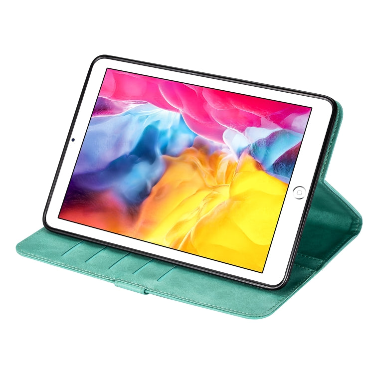 For iPad 1 / 2 / 3 / 4 Tablet Fashion Calf Texture Zipper Horizontal Flip Leather Case with Stand & Card Slots & Wallet & Wake-up / Sleep Function