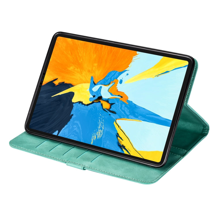 For iPad Pro 12.9(2020) / Pro 12.9(2018) Tablet Fashion Calf Texture Zipper Horizontal Flip Leather Tablet Case with Stand & Card Slots & Wallet & Wake-up / Sleep Function