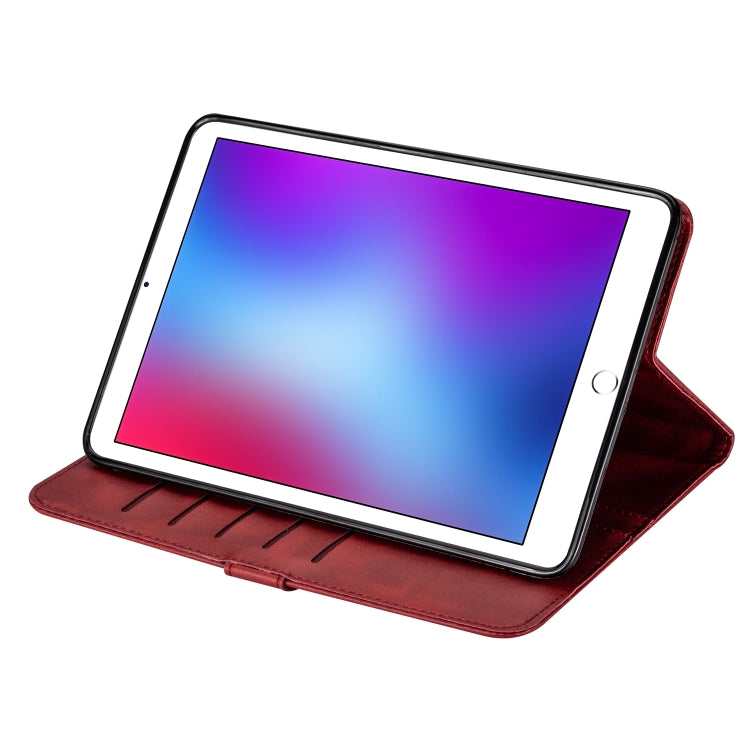 For iPad 9.7 inch Universal Tablet Fashion Calf Texture Zipper Horizontal Flip Leather Case with Stand & Card Slots & Wallet & Wake-up / Sleep Function
