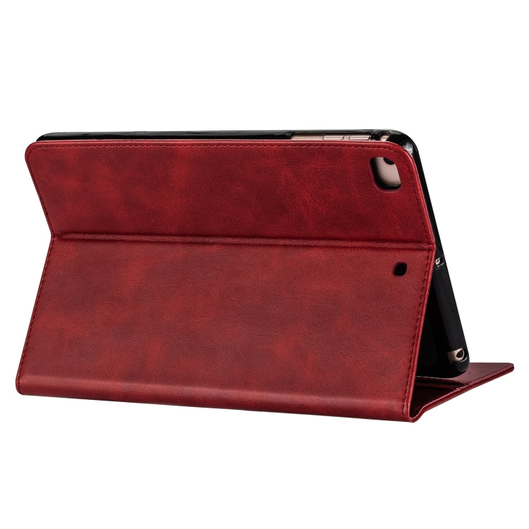 For iPad Mini 1 / 2 / 3 / 4 / 5 Tablet Fashion Calf Texture Zipper Horizontal Flip Leather Case with Stand & Card Slots & Wallet & Wake-up / Sleep Function