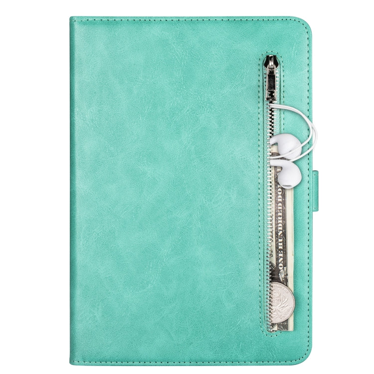 For iPad 10.5 / 10.2 Tablet Fashion Calf Texture Zipper Horizontal Flip Leather Case with Stand & Card Slots & Wallet & Wake-up / Sleep Function