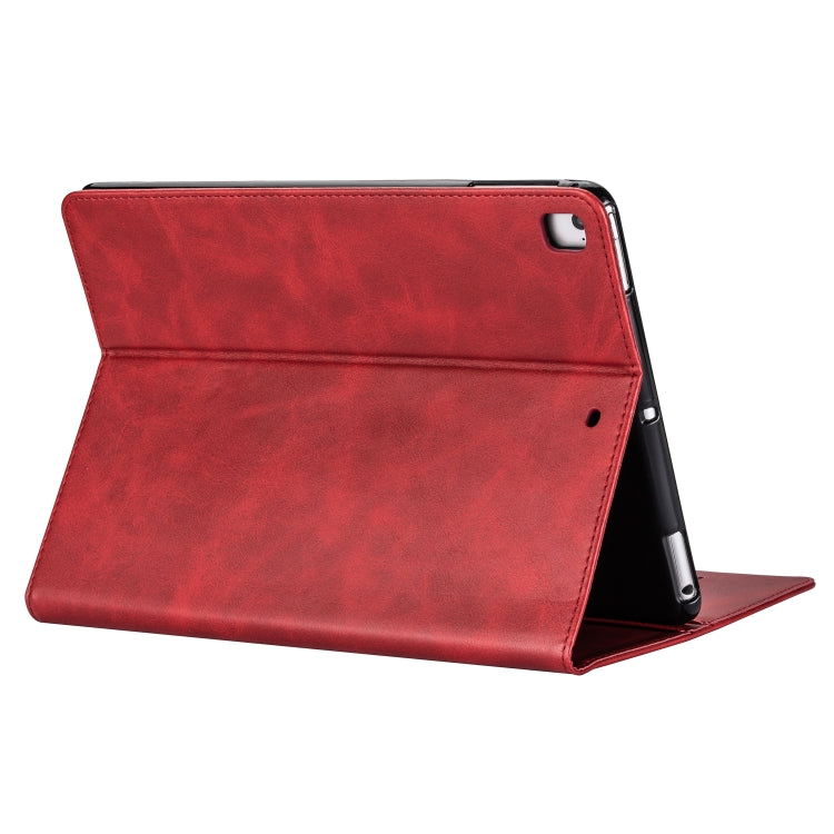 For iPad 10.5 / 10.2 Tablet Fashion Calf Texture Zipper Horizontal Flip Leather Case with Stand & Card Slots & Wallet & Wake-up / Sleep Function