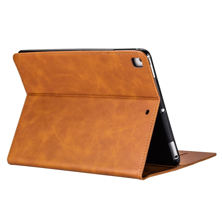 For iPad 10.5 / 10.2 Tablet Fashion Calf Texture Zipper Horizontal Flip Leather Case with Stand & Card Slots & Wallet & Wake-up / Sleep Function