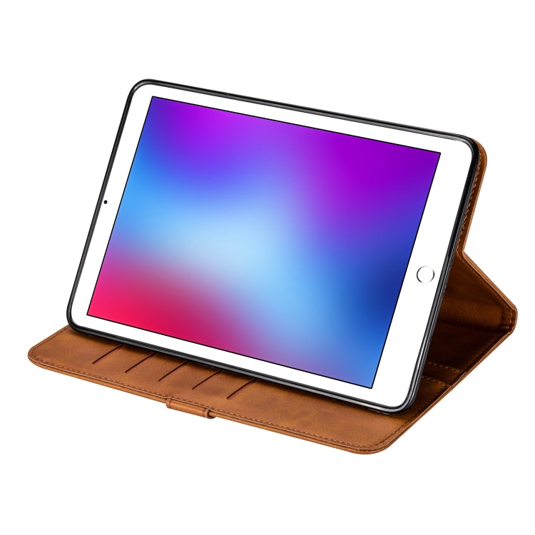 For iPad 10.5 / 10.2 Tablet Fashion Calf Texture Zipper Horizontal Flip Leather Case with Stand & Card Slots & Wallet & Wake-up / Sleep Function